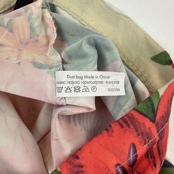 GUCCI Floral Tropical Trees Dust Bag Drawstring Travel Shoes 18"L x 12"W - Picture 5 of 10